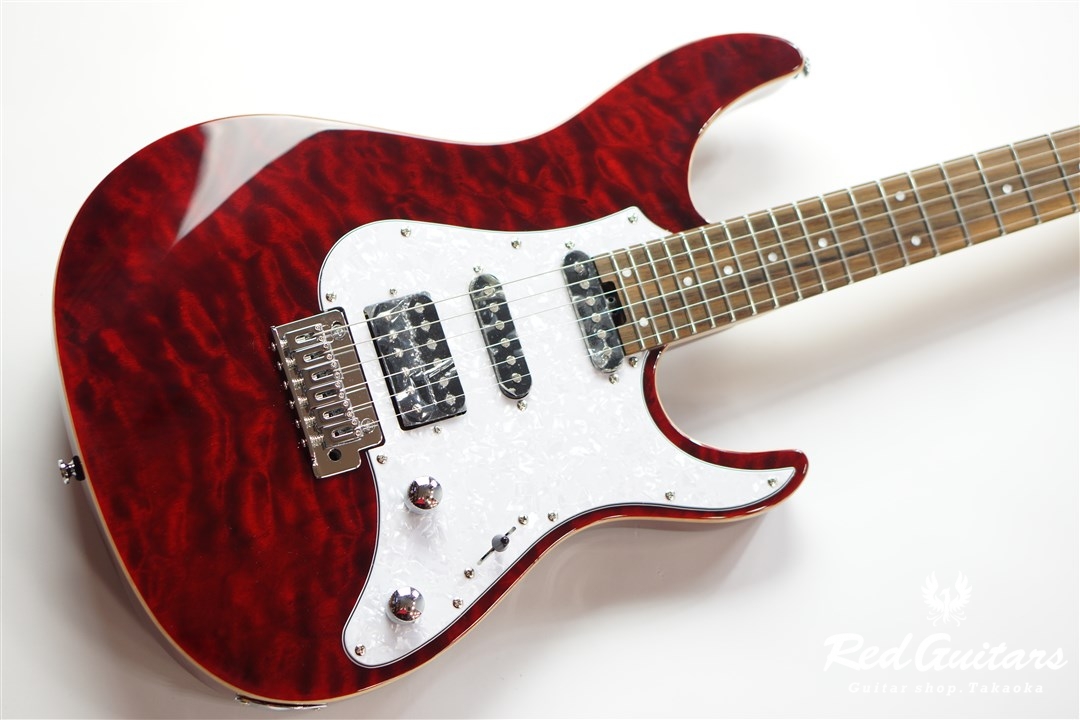 GrassRoots G-SN-CTM - See Thru Red | Red Guitars Online Store
